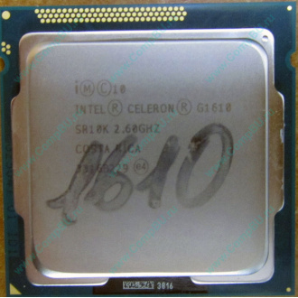 Процессор Intel Celeron G1610 (2x2.6GHz /L3 2048kb) SR10K s.1155 (Оренбург)