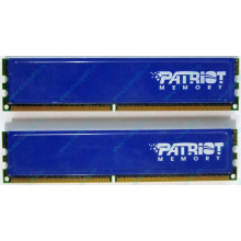 Память 1Gb (2x512Mb) DDR2 Patriot PSD251253381H pc4200 533MHz (Оренбург)