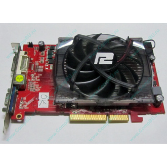 Б/У видеокарта 1Gb ATI Radeon HD4670 AGP PowerColor R73KG 1GBK3-P (Оренбург)